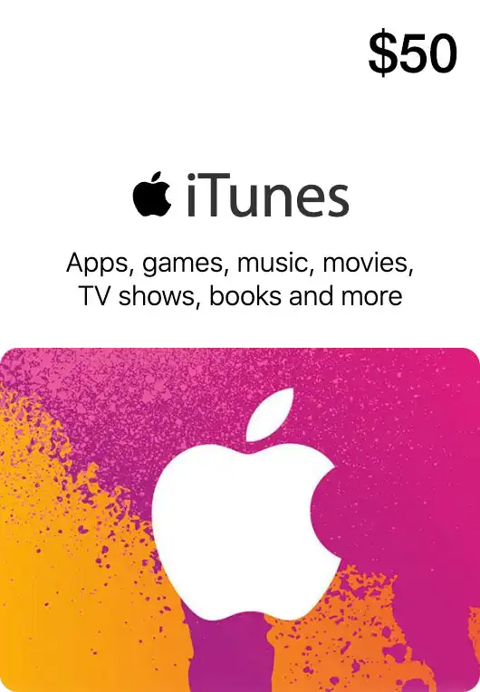 Купить iTunes Gift Card $50