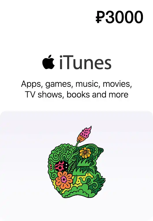 Купить iTunes Gift Card 3000 руб