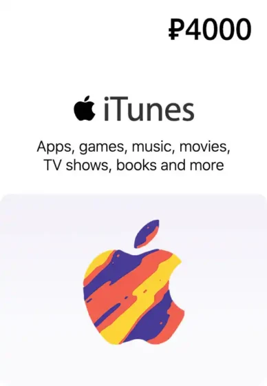 Купить iTunes Gift Card 4000 руб
