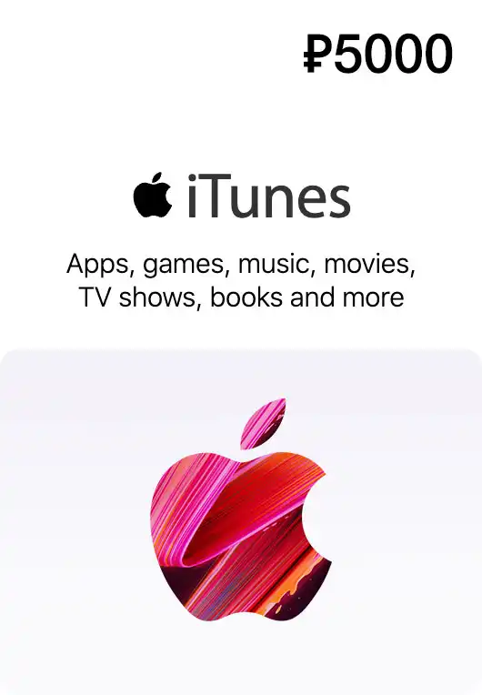 Купить iTunes Gift Card 5000 руб